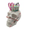 Skull Pen Pencil Holder, Makeup Brush Holder, Vanty Desk Office