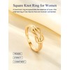 Love Knot Promise Ring Friendship Rings Mother Rings Sterling Silver