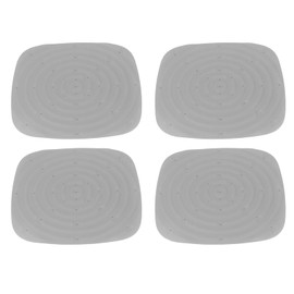 Heavy Duty Chicken Nest Box Pads, 4 Pieces Chicken Nest Mat To Prevent Egg Damage (Grey)