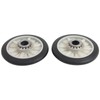 2 Pieces 349241T Dryer Drum Roller & 691366 Idler Pulley