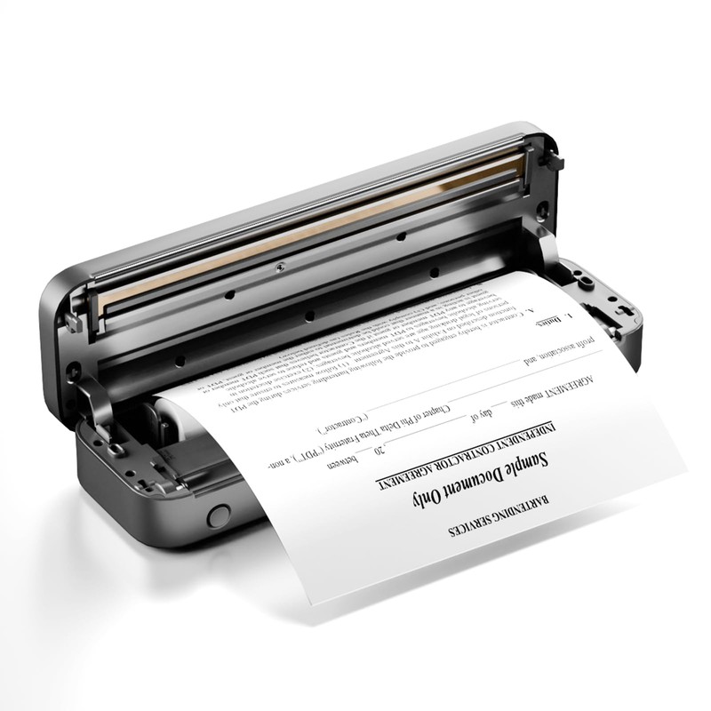 Thermal Printer Paper Rolls 8.26"x11.69", 4 Ream, 84 Sheets, 0.88