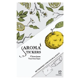 Aromastickers Aromastickers [Yuzu] on Masks, Pack of 12