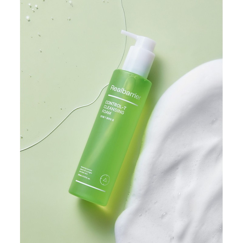 Real Barrier Control-T Cleansing Foam 200ML X 2 pcs