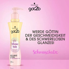 Schwarzkopf got2b “Cuddly Cat” Anti-Frizz Lotion (1 x 200 ml)