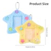 NICENEEDED 2 PCS Star Photocard Holder, 3 Inch Cute Plush
