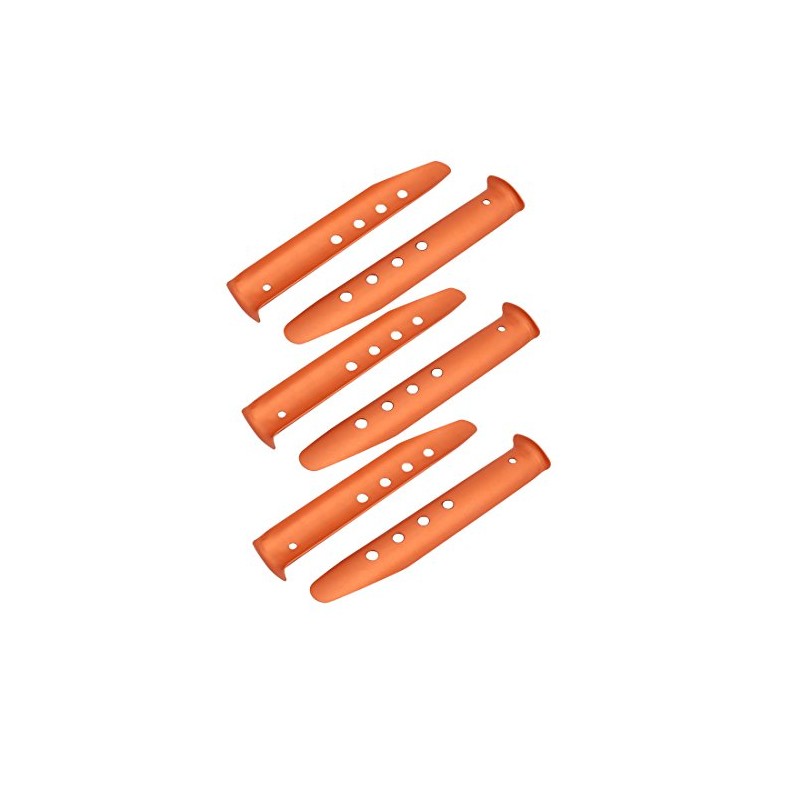 Aexit 6pcs (Home hardware) 9.1-inch Aluminium Alloy Sand Snow Tent