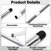 GQIRIL Floor Telescopic Squeegee Broom - Telescoping Shower Squeegee with