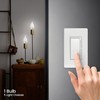 Feit Electric CA10 LED Candle Bulb Flame Tip, 40W Equivalent,