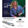 DR Strings VERITAS™ - Coated Core Technology Electric Guitar Strings: