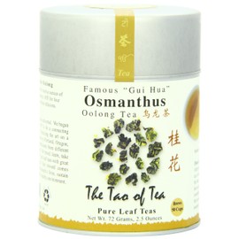 The Tao of Tea, Osmanthus Oolong Tea, Loose Leaf, 2.5 Ounce Tin