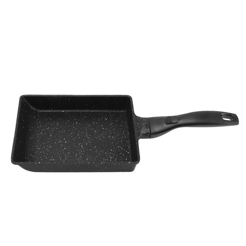 Rectangular Frying Pan Thickened Aluminum Alloy Nonstick Coating Cooking Pan