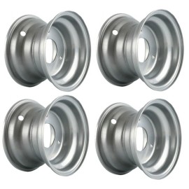 Unbranded 4pc 6" inch 145/70-6 Tire Rim Wheel for Quad Go Kart Bike ATV 110CC 70 50CC LT50