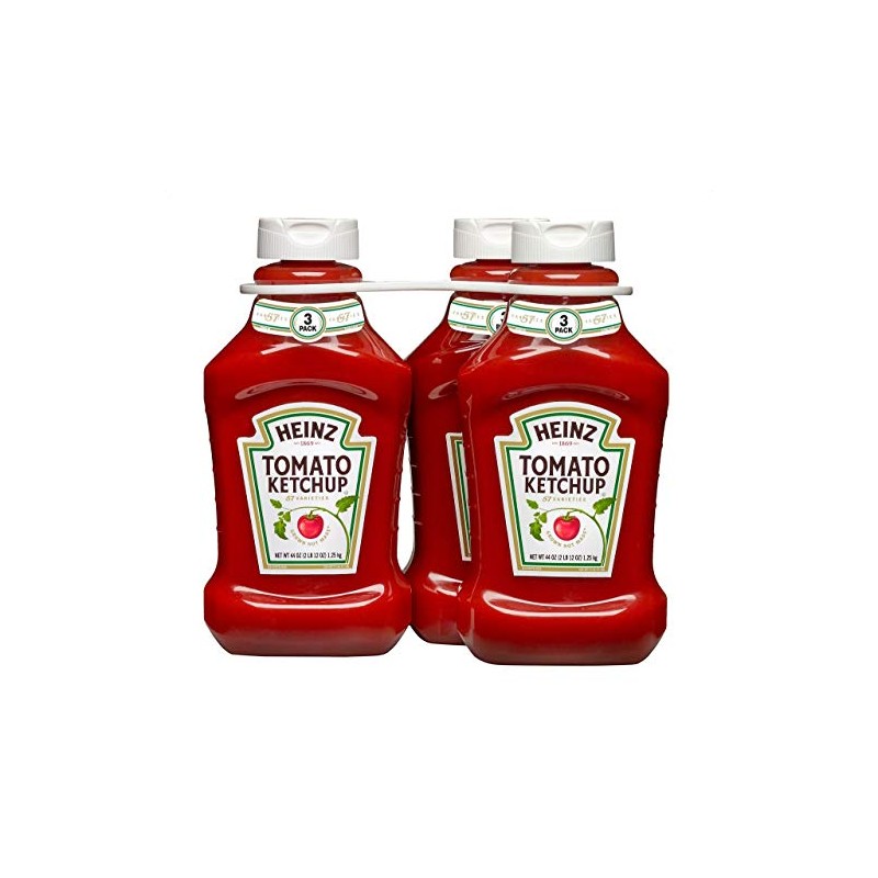 Product of Heinz Tomato Ketchup, 3 pk./44 oz. [Biz Discount]
