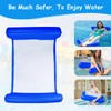 Sinwind Inflatable Swimming Bed, Water Hammock 4-in-1 Lounge Chair Pool