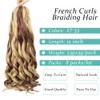 French Curl Braiding Hair, 12 Inch Curly Braiding Hair 8