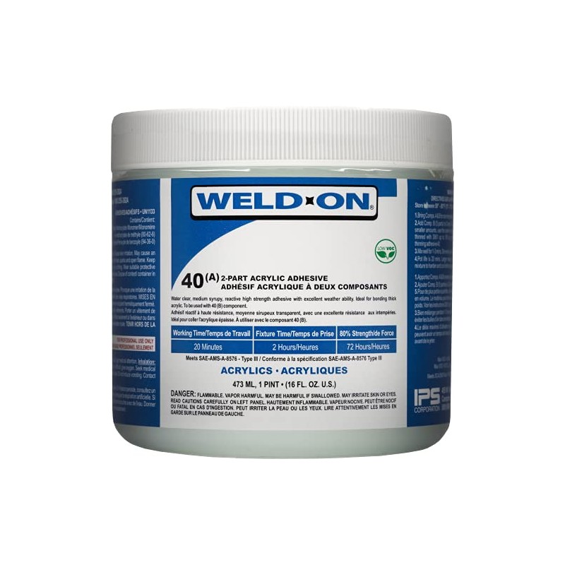SCIGRIP IPS Weld-On #40 Adhesive (Pint)