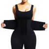 Faja 3 Velcros Talle Alto 30 cm Triple Ajuste Compresion
