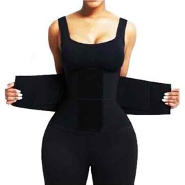 Faja 3 Velcros Talle Alto 30 cm Triple Ajuste Compresion Mujer                                                                                        