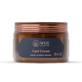 Wuli Grooming Curl Cream for Curly & Wavy Hair - Hydrating Hair Cream Hair Anti frizz - curly Hair Styling Cream - Curly Hair Products for Women & Men - Vegan & Cruelty Free - 120g