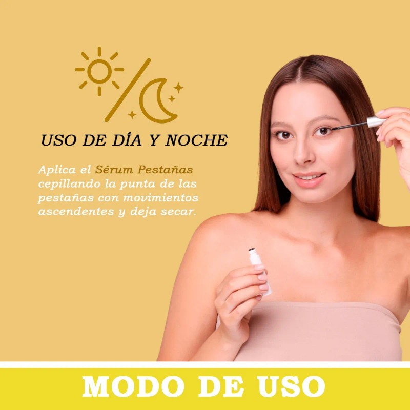 Serum Bella Piel Para Alargar Pestanas Acido Hialuronico 3ml