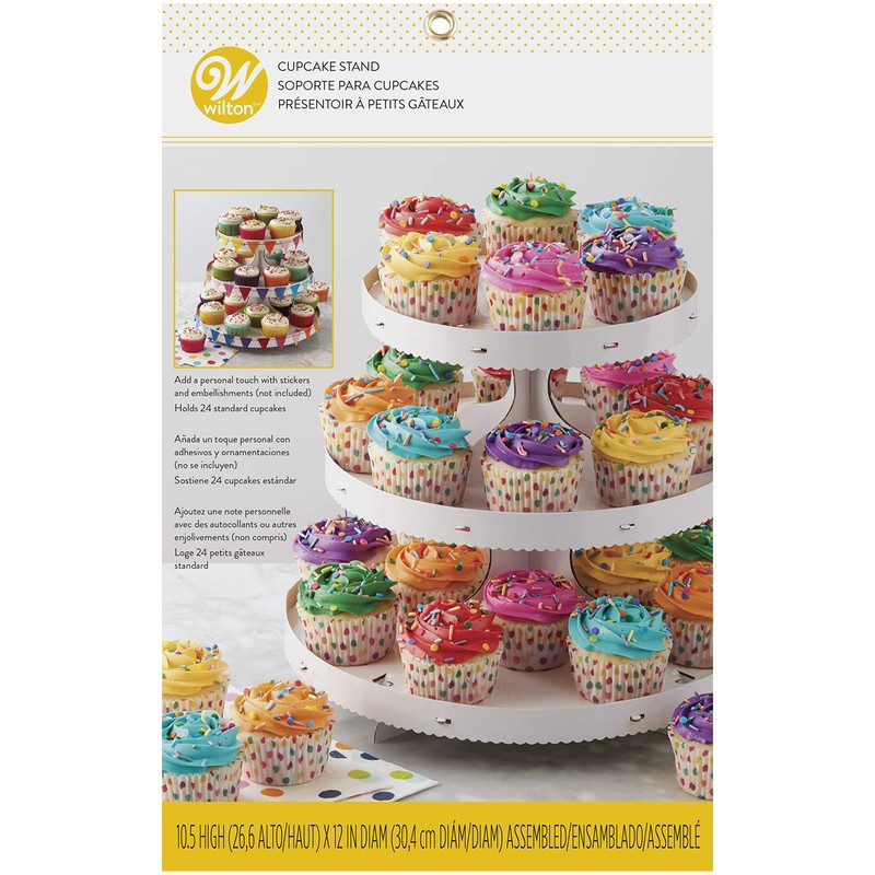 Wilton Cupcake 3 Tier Stand, White