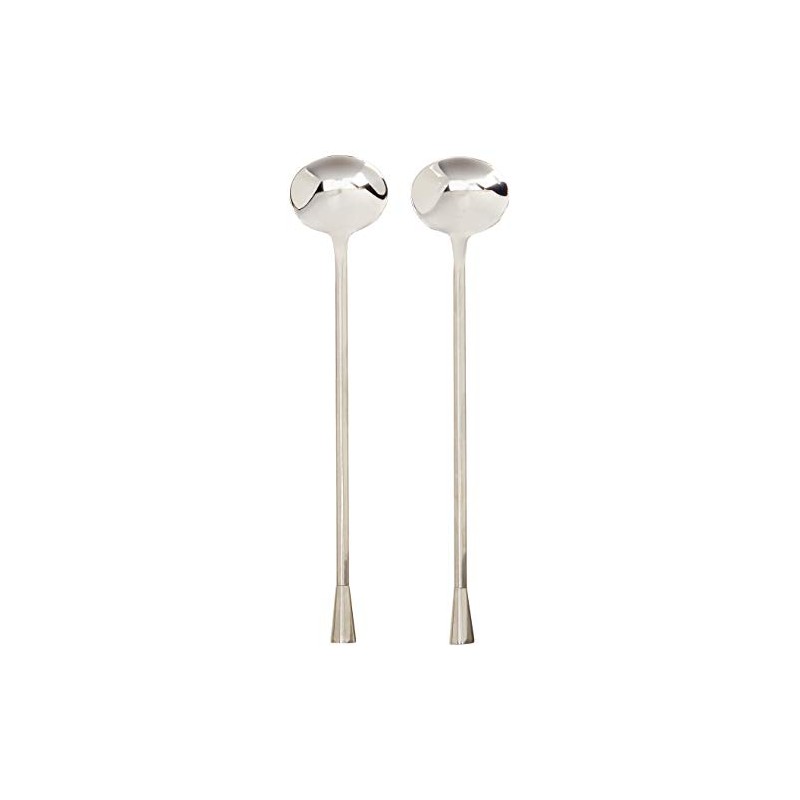 Orrefors City Spoon, Pair, Silver