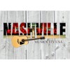 CafePress Nashville Music City LS Rectangle Magnet, 3"x2" Refrigerator Magnet