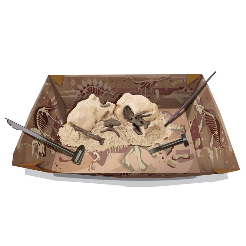 4M Kidz Labs Dig a Triceratops Skeleton
