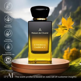 Maison de l'Avenir Ethereal Embrace – AURA COLLECTION | Sweet Fruity Fragrance | Unisex Cologne & Perfume | Natural & Essential Oils | Eau de Parfum (36 Hours) | Made in UAE | 100ml / 3.4 fl. oz.