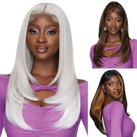 Outre Perfect Hairline Swoop Series 13x4 Lace Frontal Wig - Swoop 1 - Color: BUFL