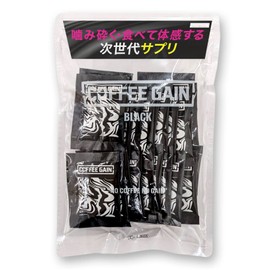 COFFEEGAIN BLACK 24袋 サプリメント コーヒー ゲイン カフェイン エナジー サプリ 無添加 シュガーレス 次世代
