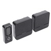 Wireless Doorbell Kit 52 Melodies Solar Self Generating Long Range