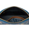 Pip Studio Petites Fleurs Triangle Cosmetic Bag, Dark Blue, Small