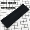 2pcs Black 6cm Wide Hair Band Elastic Headband Non-Slip Headband