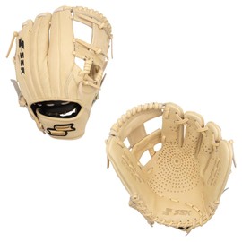 SSK Z5 Craftsman Infield Baseball Glove – 11.25” - 11.5” - 11.75” - 12” – Right & Left Hand Throw (Camel - I Web, 11.75" - Right Hand Throw)