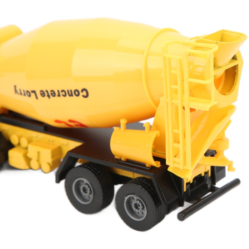 1:50 Concrete Mixer Truck Model Simulation Alloy Engineering Transport Vehicle