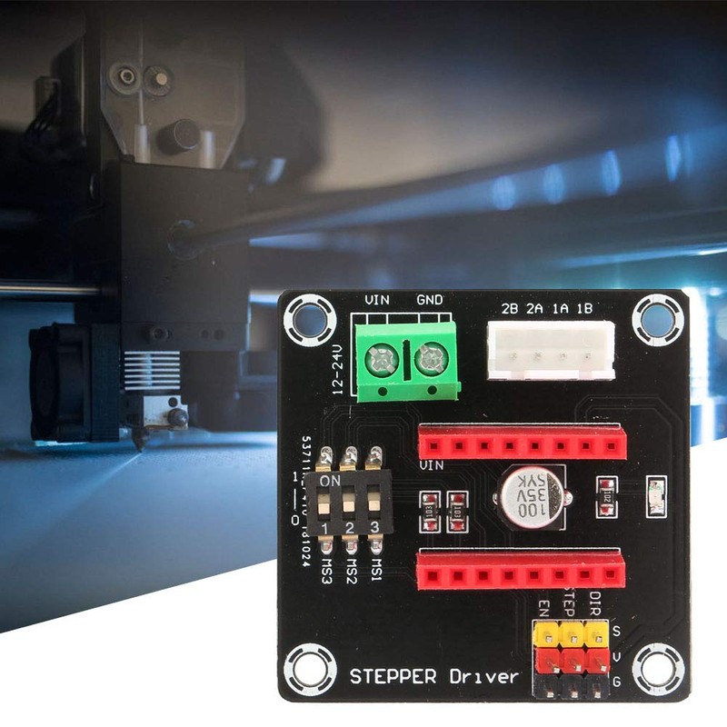 Jeanoko 1PCS DRV8825/A4988 Stable 42 Stepper Motor Driver Expansion Board