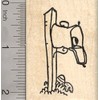 Easter Egg Hunt Rubber Stamp, Mailbox