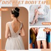 Geiserailie 30 Pcs Thigh Lift Tape Back Fat Tape Pre-cut