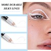 FEXPDL White Eyeliner Pencil 12 Pack with Sharpener, White Eye