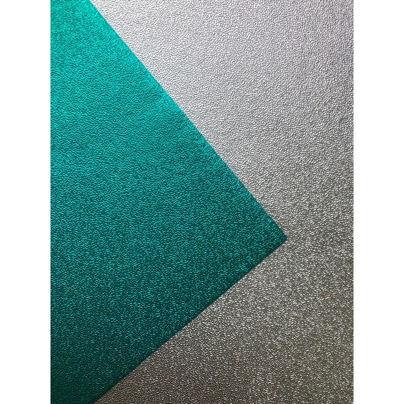 Embossed Hair Coloring Foil 45 Sheets, Professional, Pre-cut Sheets, Purple/Teal/Black(each