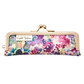 Cyalel Yahata Botanical Flower Seal Case, Flower Pattern, Cute, Stylish, 0.5, 0.5, 0.5, 0.5 inches (12 mm), 0.5 inches (13.5 mm), 0.5 inches (14 mm), Includes Vermilk, Gift, Present, Mother's Day,