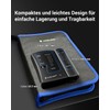 VCELINK Kabeltester, Netzwerktester Kabeltester für RJ45 RJ11 Kabel-Patchkabel-Leitungstester, LAN Tester,