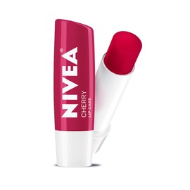 NIVEA Cherry Lip Care - Tinted Red for Beautiful, Moisturized Lips - .17 oz. Stick
