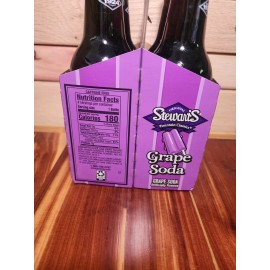 Stewart’s Stewart's Original Grape Soda 12 oz Bottle Pack of 4