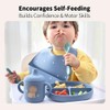 Little Rawr Baby Led Weaning Bundle, 100% Silicone Baby Feeding