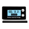 LCD Multifunction Monitor Display Digital Battery Capacity Voltage Meter Blue
