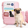 OHS Puppy Training Pads 100 Pack, Leakproof Super Absorbent LEMON