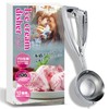 Kitchen Home Ice Cream Disher, Ice Cream Scoop, Stainless Steel,