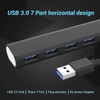 Multi USB 3.0 Hub 7-Port High Speed 5Gbps Slim Compact